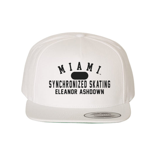 Miami of Ohio - NCAA Women's Synchronized Skating : Eleanor Ashdown - Snapback Hat-0