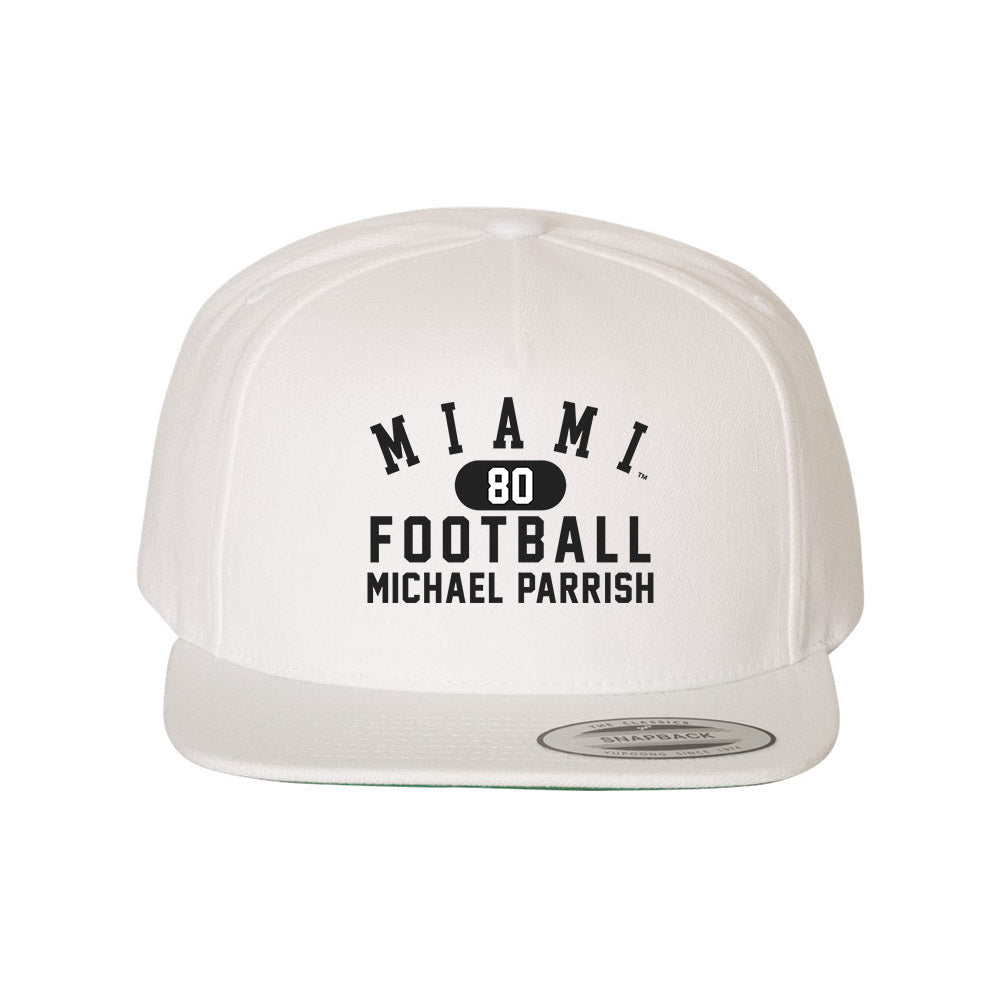 Miami of Ohio - NCAA Football : Michael Parrish - Snapback Hat-0