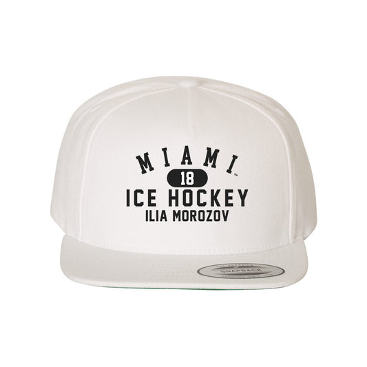 Miami of Ohio - NCAA Men's Ice Hockey : Ilia Morozov - Snapback Hat-0