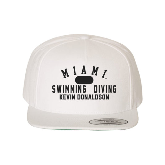 Miami of Ohio - Men's Swimming & Diving Alumni : Kevin Donaldson - Snapback Hat-0