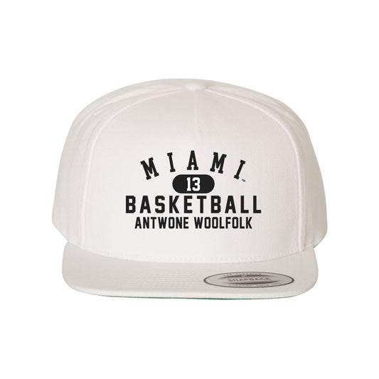 Miami of Ohio - NCAA Men's Basketball : Antwone Woolfolk - Snapback Hat-0