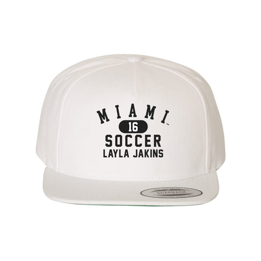 Miami of Ohio - NCAA Women's Soccer : Layla Jakins - Snapback Hat-0