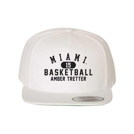 Miami of Ohio - NCAA Women's Basketball : Amber Tretter - Snapback Hat-0