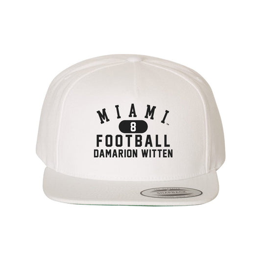 Miami of Ohio - NCAA Football : Damarion Witten - Snapback Hat-0