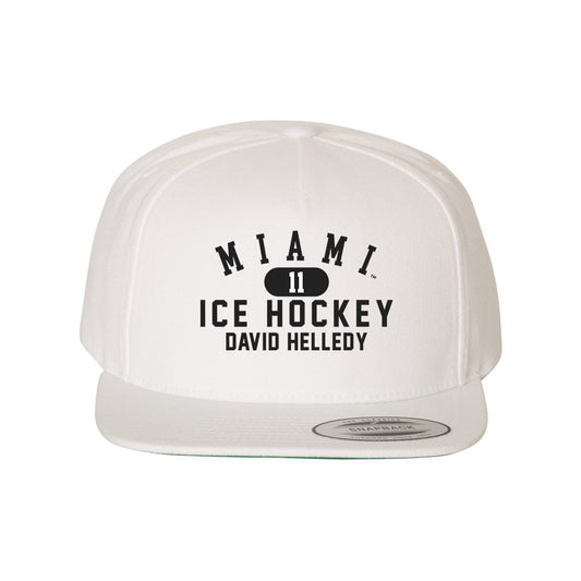 Miami of Ohio - NCAA Men's Ice Hockey : David Helledy - Snapback Hat-0
