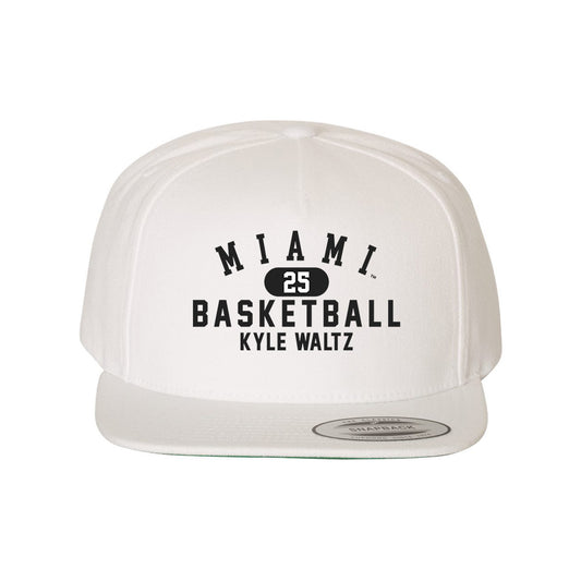 Miami of Ohio - NCAA Men's Basketball : Kyle Waltz - Snapback Hat-0