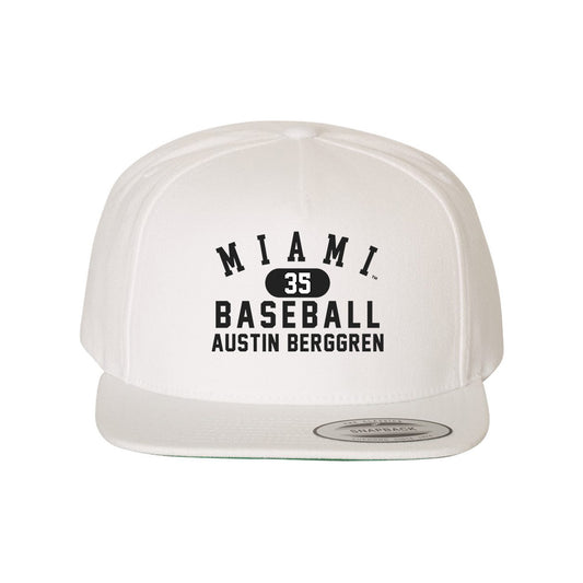 Miami of Ohio - NCAA Baseball : Austin Berggren - Snapback Hat-0