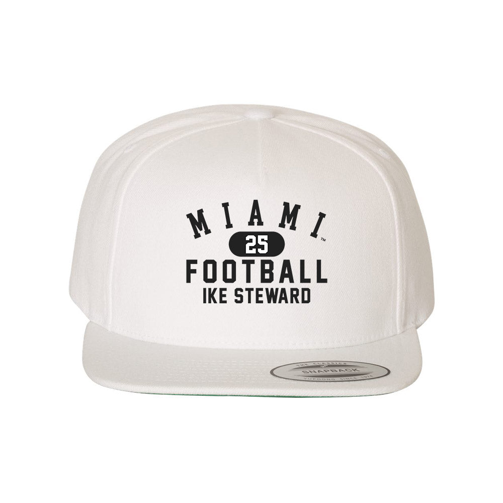 Miami of Ohio - NCAA Football : Ike Steward - Snapback Hat-0