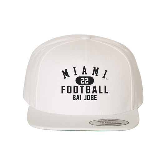 Miami of Ohio - NCAA Football : Bai Jobe - Snapback Hat-0