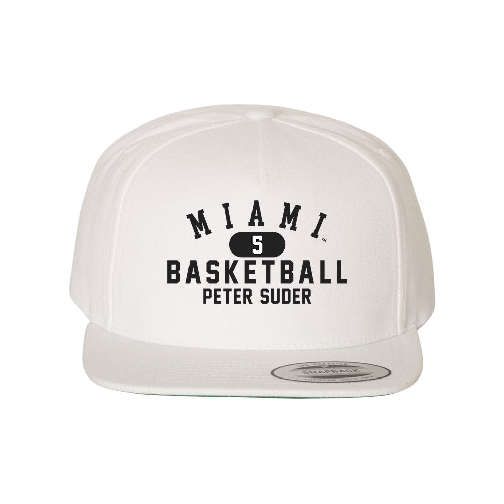 Miami of Ohio - NCAA Men's Basketball : Peter Suder - Snapback Hat-0