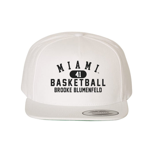 Miami of Ohio - NCAA Women's Basketball : Brooke Blumenfeld - Snapback Hat-0