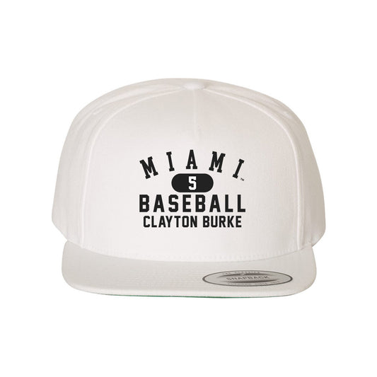 Miami of Ohio - Baseball Alumni : Clayton Burke - Snapback Hat-0