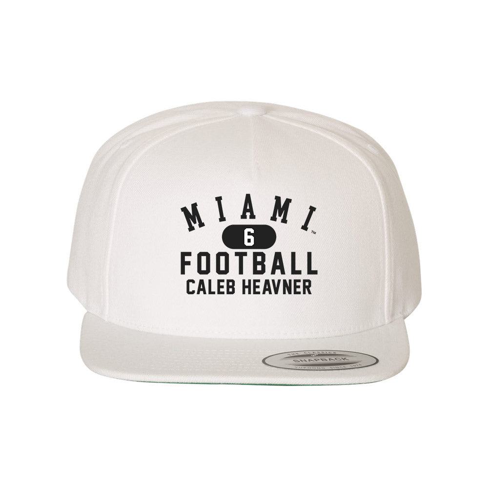 Miami of Ohio - NCAA Football : Caleb Heavner - Snapback Hat-0