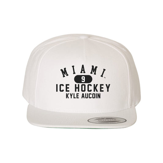Miami of Ohio - NCAA Men's Ice Hockey : Kyle Aucoin - Snapback Hat-0