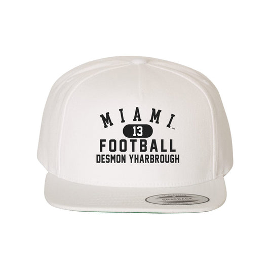 Miami of Ohio - NCAA Football : Desmon Yharbrough - Snapback Hat-0
