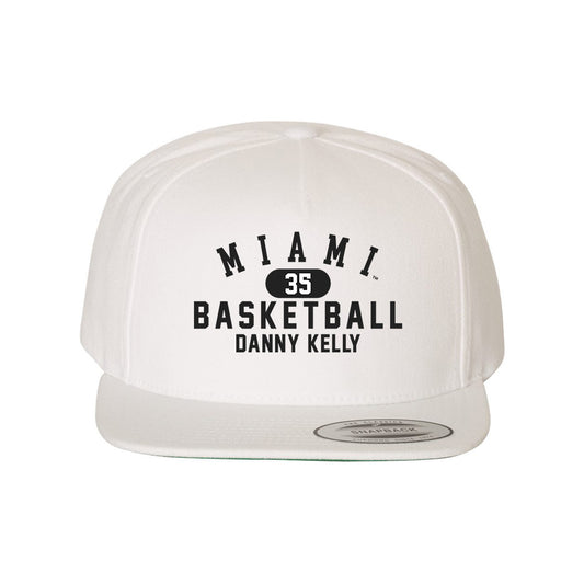 Miami of Ohio - NCAA Men's Basketball : Danny Kelly - Snapback Hat-0