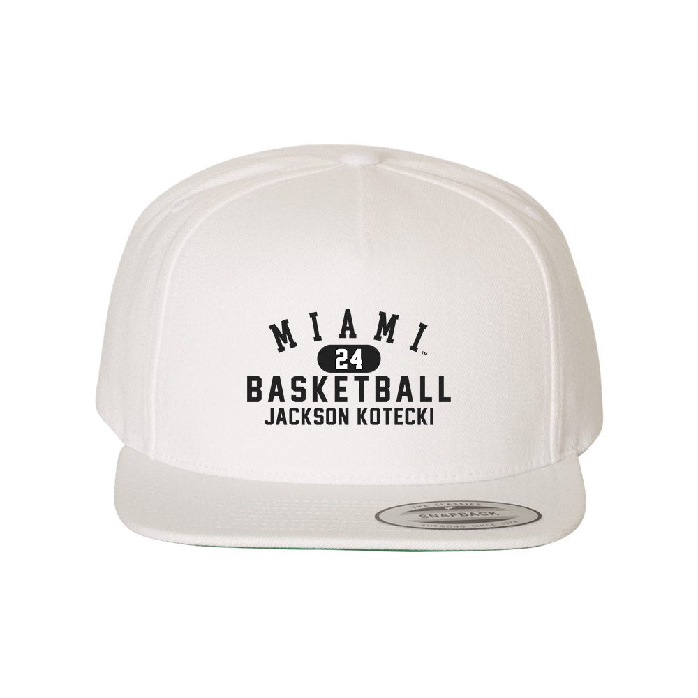 Miami of Ohio - NCAA Men's Basketball : Jackson Kotecki - Snapback Cap