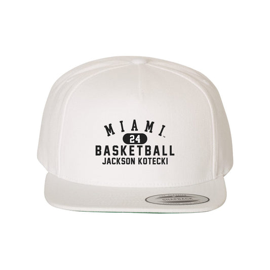 Miami of Ohio - NCAA Men's Basketball : Jackson Kotecki - Snapback Cap