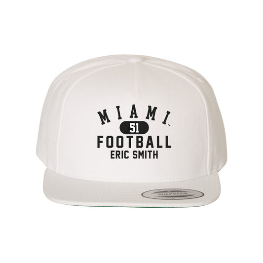 Miami of Ohio - NCAA Football : Eric Smith - Snapback Hat-0