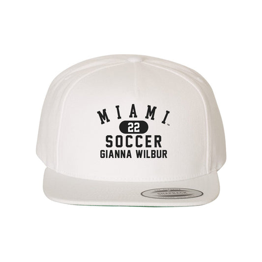 Miami of Ohio - NCAA Women's Soccer : gianna wilbur - Snapback Hat-0