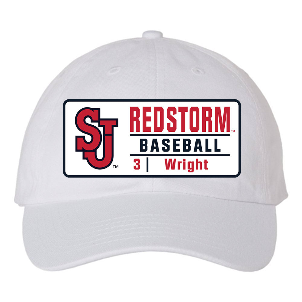 St. Johns - NCAA Baseball : Chaz Wright - Dad Hat