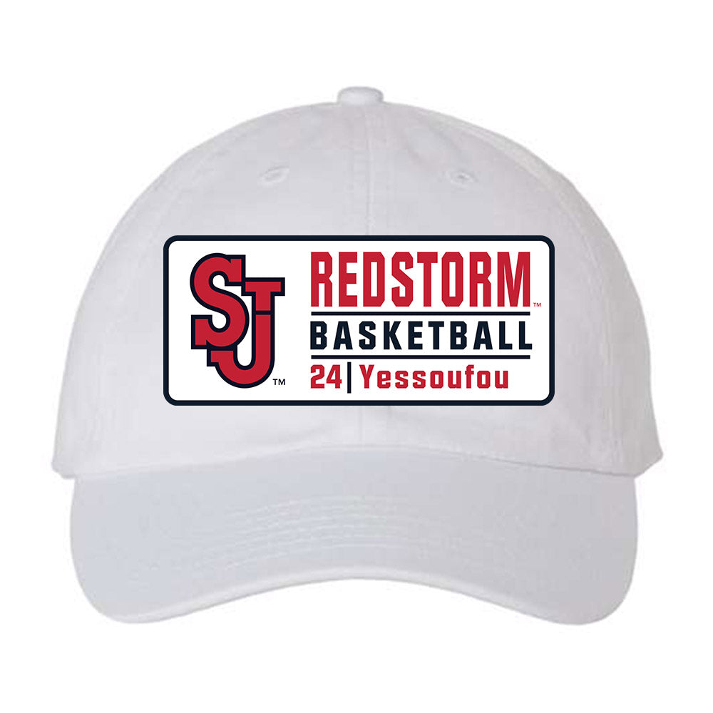 St. Johns - NCAA Men's Basketball : Tounde Yessoufou - Dad Hat-0