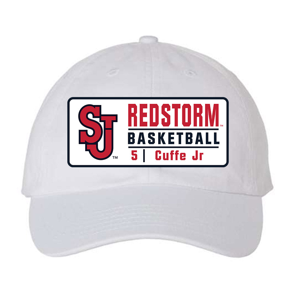 St. Johns - NCAA Men's Basketball : Kyle Cuffe Jr - Dad Hat-0
