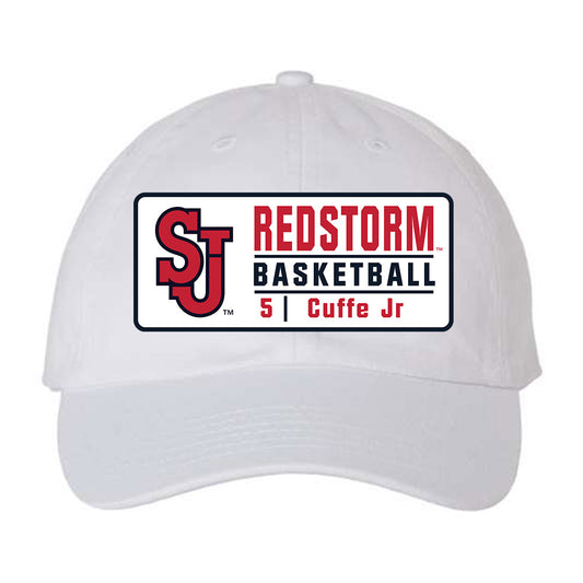St. Johns - NCAA Men's Basketball : Kyle Cuffe Jr - Dad Hat-0