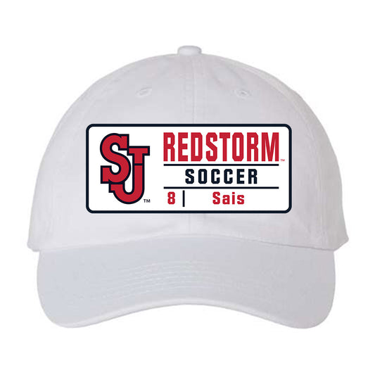 St. Johns - NCAA Men's Soccer : Jace Sais - Dad Hat-0