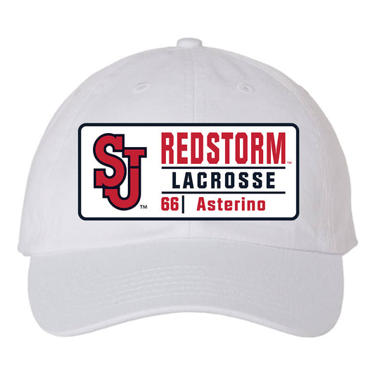 St. Johns - NCAA Men's Lacrosse : Joey Asterino - Structured Trucker Hat
