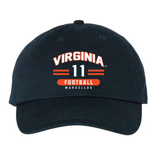 Virginia - NCAA Football : Maddox Marcellus - Dad Hat-0
