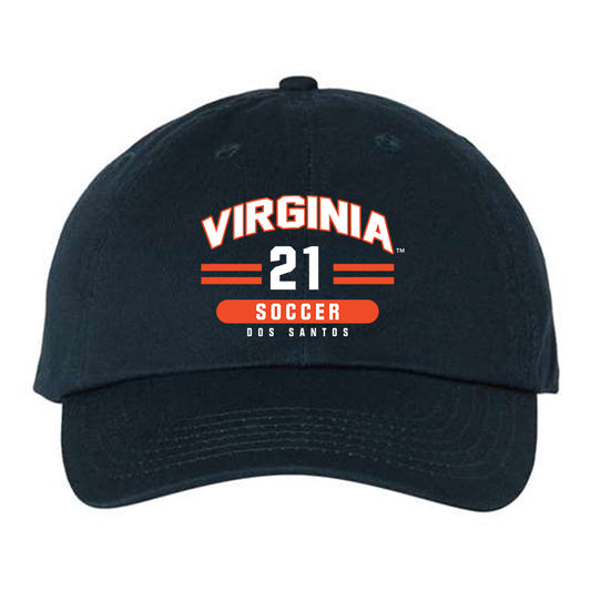 Virginia - NCAA Men's Soccer : Marco Dos Santos - Dad Hat-0