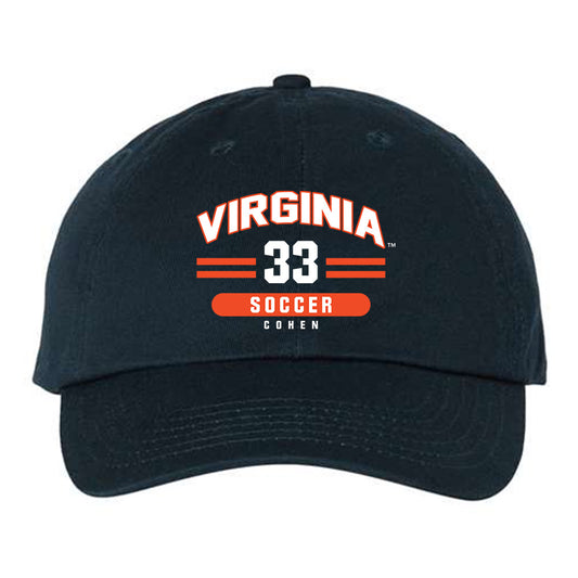 Virginia - NCAA Women's Soccer : Natalie Cohen - Dad Hat-0