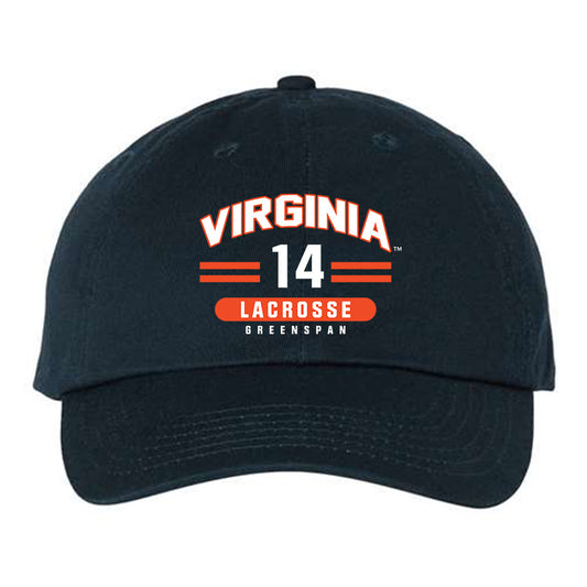 Virginia - NCAA Men's Lacrosse : Andrew Greenspan - Dad Hat-0