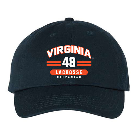 Virginia - NCAA Men's Lacrosse : John "Reese" Stepanian - Dad Hat-0
