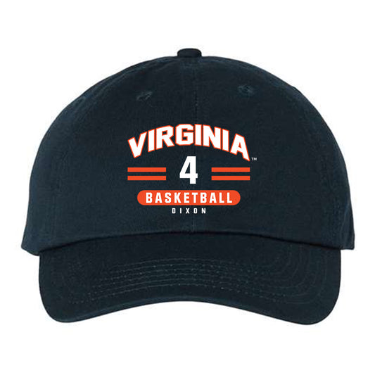 Virginia - NCAA Men's Basketball : Jurian Dixon - Dad Hat-0