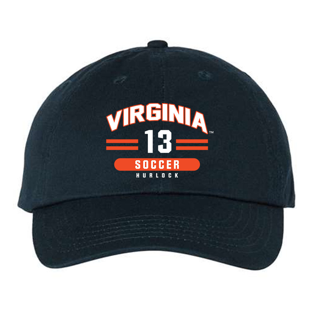 Virginia - NCAA Men's Soccer : Stephen Hurlock - Dad Hat-0