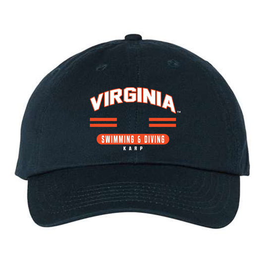 Virginia - NCAA Women's Swimming & Diving : Sienna Karp - Dad Hat-0