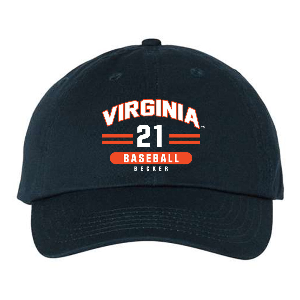 Virginia - NCAA Baseball : Eric Becker - Dad Hat-0