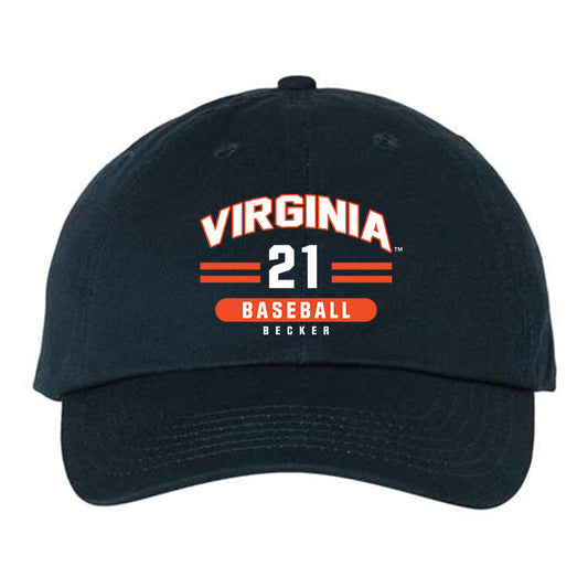 Virginia - NCAA Baseball : Eric Becker - Dad Hat-0