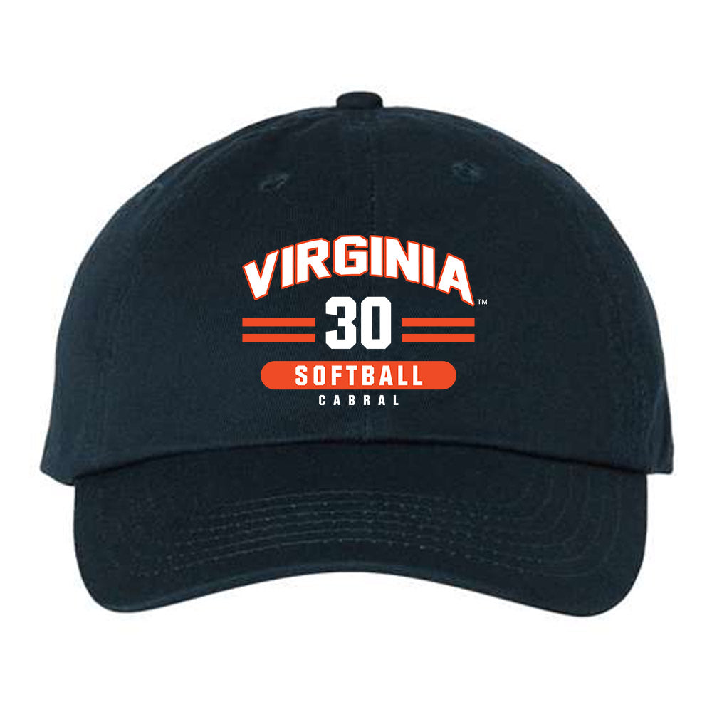 Virginia - NCAA Softball : Bella Cabral - Dad Hat-0