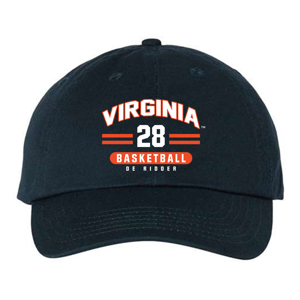 Virginia - NCAA Men's Basketball : Thijs De Ridder - Dad Hat-0