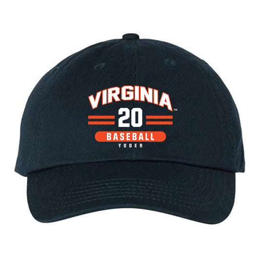 Virginia - NCAA Baseball : Noah Yoder - Dad Hat-0