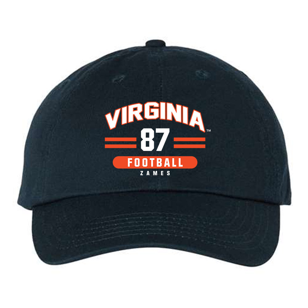 Virginia - NCAA Football : Justin Zames - Dad Hat-0