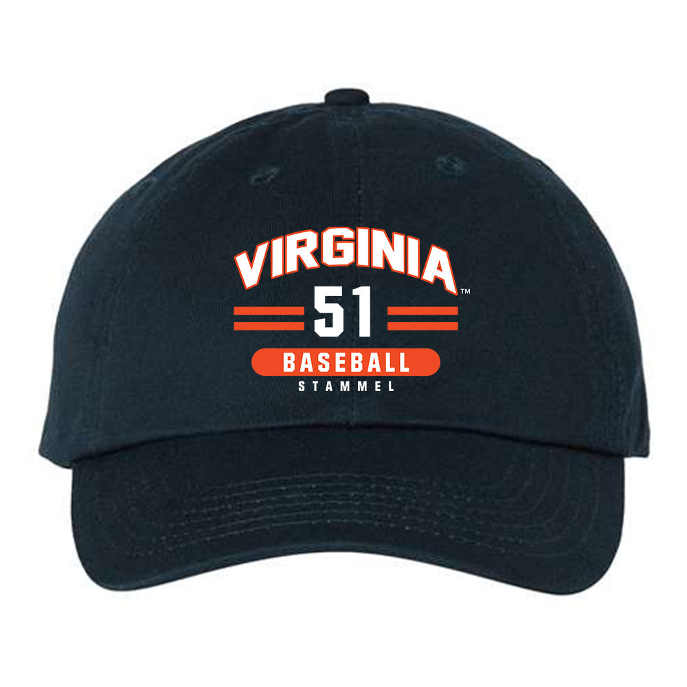 Virginia - NCAA Baseball : Max Stammel - Dad Hat-0