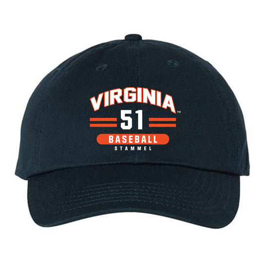Virginia - NCAA Baseball : Max Stammel - Dad Hat-0