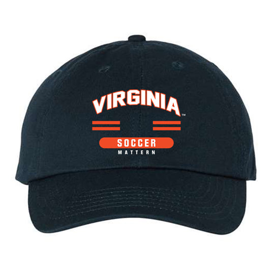 Virginia - NCAA Women's Soccer : Reese Mattern - Dad Hat-0