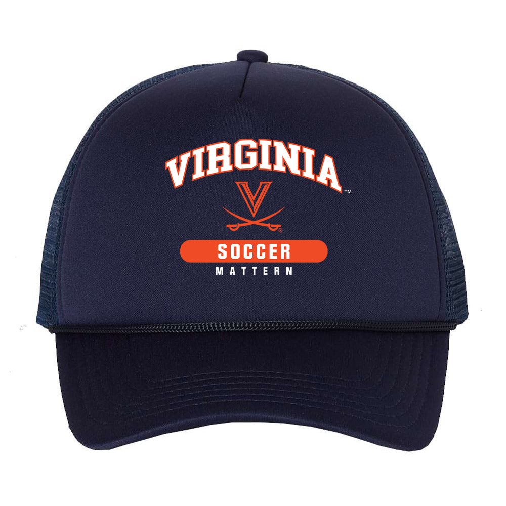Virginia - NCAA Women's Soccer : Reese Mattern - Trucker Hat-0