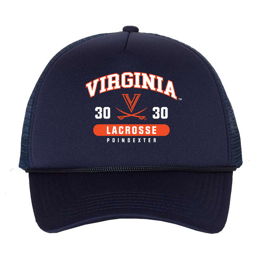 Virginia - NCAA Women's Lacrosse : Delaney Poindexter - Trucker Hat-0