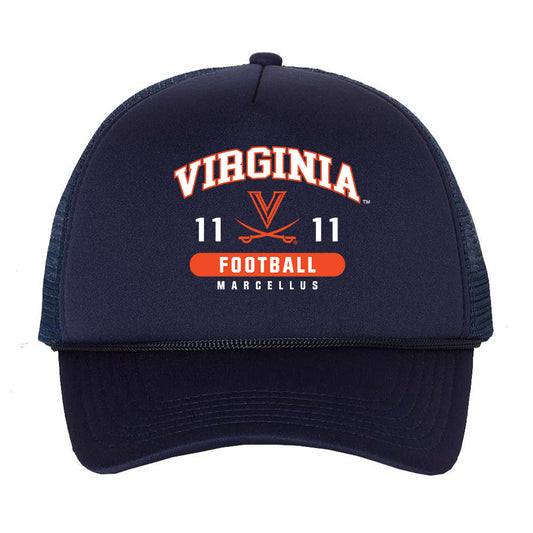 Virginia - NCAA Football : Maddox Marcellus - Trucker Hat-0